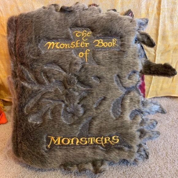 Harry Potter Book of Monsters Plush Pillow Noble Collection NWT - Picture 8 of 11